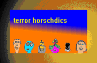 Terror Horschdics - en ar...voll Leit, von denen mee als die Hälft total krank gemolt sin un en entschprechend kranked Comic von em Terror MC Horschd